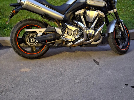 2005 Yamaha MT-01, серебристый, 600000 рублей, вид 5