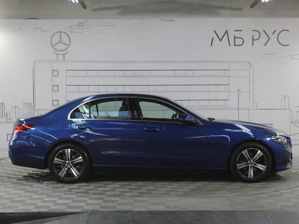 2024 Mercedes-Benz C-Класс 200 V (W206), синий - вид 4