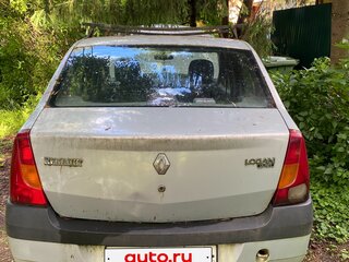 2006 Renault Logan I, серый, 150000 рублей, вид 2