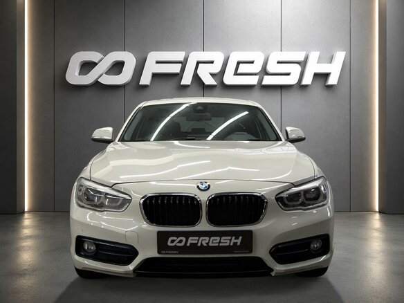2015 BMW 1 серии 118i II (F20/F21) Рестайлинг, белый, 1390000 рублей - вид 2