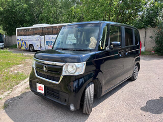 2019 Honda N-BOX II, чёрный, 820000 рублей, вид 1