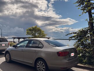 2018 Volkswagen Jetta VI Рестайлинг, бежевый, 1600000 рублей, вид 4