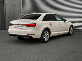 2018 Audi A4 V (B9), белый, 2150000 рублей, вид 4