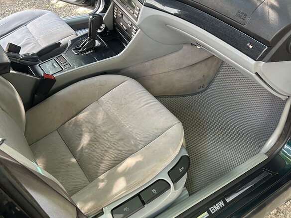 2000 BMW 5 серии 523i IV (E39), зелёный, 450000 рублей - вид 8
