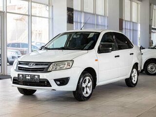 2015 Lada (ВАЗ) Granta I, белый, 450000 рублей, вид 3
