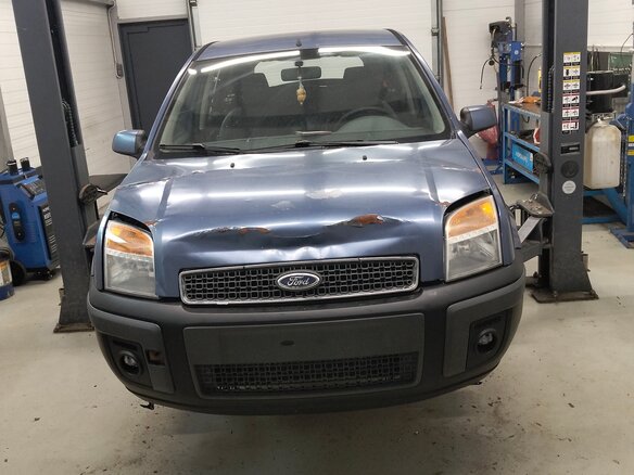 2006 Ford Fusion I Рестайлинг, синий, 290000 рублей