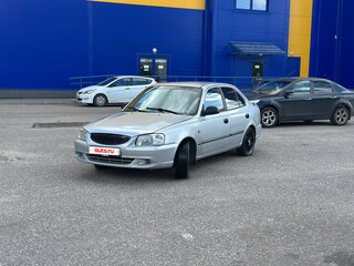2005 Hyundai Accent ТагАЗ II, серый, 290000 рублей, вид 1