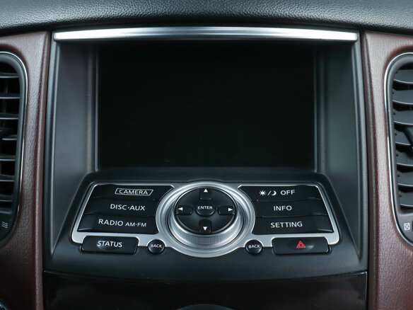 2008 Infiniti EX EX35 I (J50), чёрный - вид 14