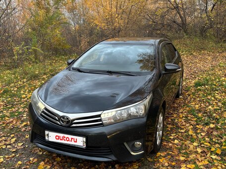2013 Toyota Corolla XI (E160, E170, E180), синий, 1480000 рублей, вид 1