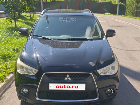 2010 Mitsubishi ASX I, чёрный, 930000 рублей, вид 2