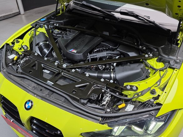 2025 BMW M3 Competition Package VI (G80) Рестайлинг, жёлтый - вид 6