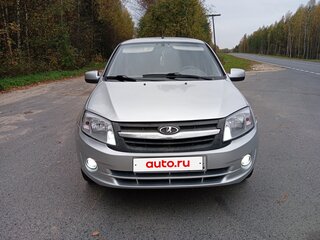 2014 Lada (ВАЗ) Granta I, серый, 270000 рублей, вид 1