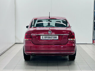 2015 Volkswagen Polo V Рестайлинг, красный, 1129000 рублей, вид 4
