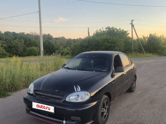 2007 Chevrolet Lanos I, чёрный