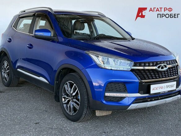 2022 Chery Tiggo 4 I Рестайлинг, синий - вид 2