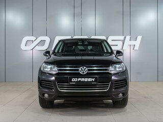 2012 Volkswagen Touareg II, чёрный, 1499000 рублей, вид 3