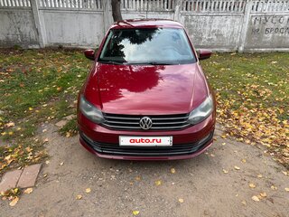 2018 Volkswagen Polo V Рестайлинг, пурпурный, 1100000 рублей, вид 3