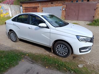2024 Lada (ВАЗ) Vesta I Рестайлинг (NG), белый, 1000000 рублей, вид 4