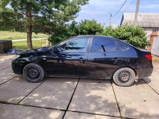 2008 Hyundai Elantra IV (HD), чёрный, 530000 рублей, вид 3