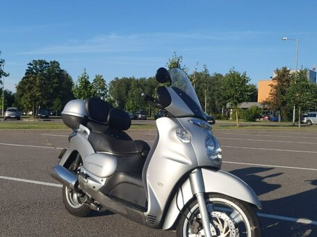 2005 Aprilia Scarabeo 500, серебристый, 298961 рублей, вид 3