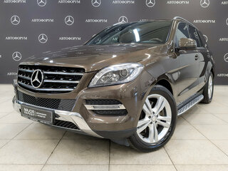 2014 Mercedes-Benz M-Класс 400 III (W166), коричневый, 3215000 рублей, вид 1