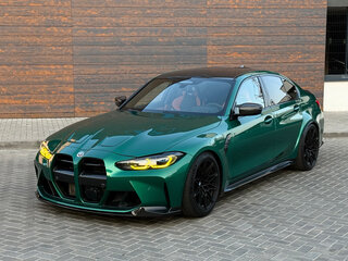2022 BMW M3 Competition Package VI (G80), зелёный, 7000000 рублей, вид 1