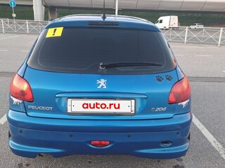 2008 Peugeot 206, синий, 450000 рублей, вид 2