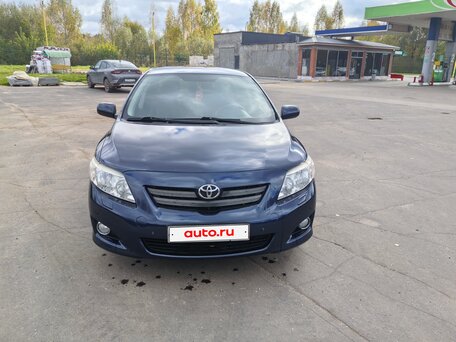 2009 Toyota Corolla X (E140, E150), синий, 650000 рублей, вид 1