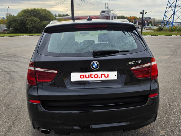 2013 BMW X3 20d xDrive II (F25), чёрный - вид 2