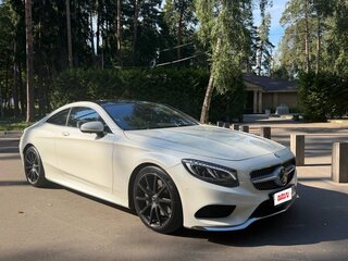 2015 Mercedes-Benz S-Класс 500 VI (W222, C217), белый, 4190000 рублей, вид 1