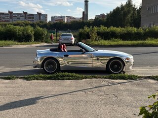 2003 BMW Z4 I (E85/E86), серебристый, 1300000 рублей, вид 4