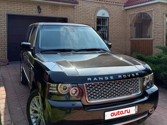 2009 Land Rover Range Rover Supercharged III Рестайлинг 2, чёрный, 1700000 рублей - вид 1