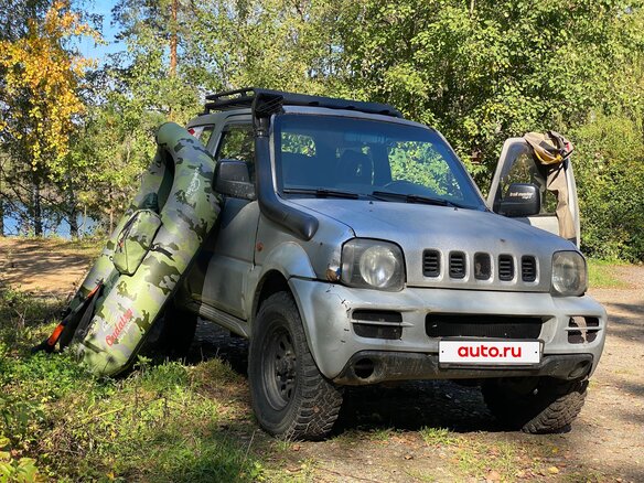 2005 Suzuki Jimny III Рестайлинг 1, серый, 500000 рублей - вид 2