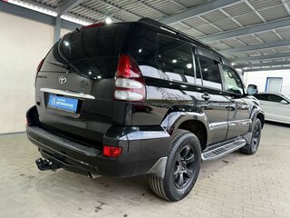 2007 Toyota Land Cruiser Prado 5-speed 120 Series Рестайлинг, чёрный, 1579000 рублей, вид 5