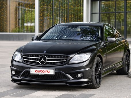2007 Mercedes-Benz CL-Класс AMG 63 AMG II (C216), чёрный, 3375000 рублей, вид 1