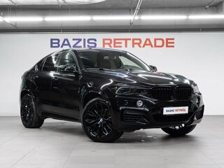 2015 BMW X6 50i II (F16), чёрный, 3600000 рублей, вид 3