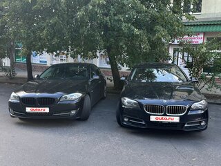 2011 BMW 5 серии 520d VI (F10/F11/F07), чёрный, 1300000 рублей, вид 1