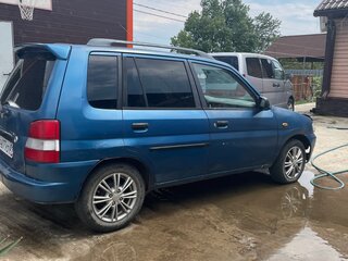 1999 Mazda Demio I (DW), синий, 140000 рублей, вид 3