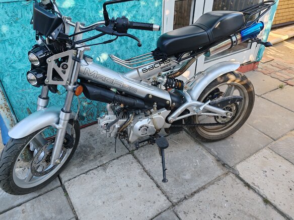 2012 Sachs MadAss, серебристый, 110000 рублей - вид 3