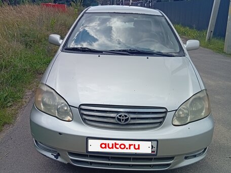 2004 Toyota Corolla IX (E120, E130) Рестайлинг, серебристый, 350000 рублей, вид 1