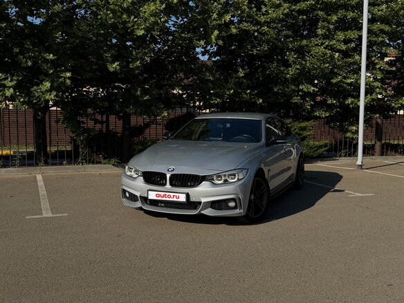 2014 BMW 4 серии Gran Coupe 428i xDrive F32/F33/F36, серебристый, 1849000 рублей - вид 3