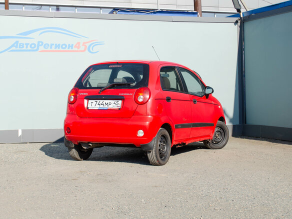 2008 Chevrolet Spark II, красный, 208000 рублей - вид 3