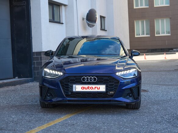 2020 Audi A4 35 TFSI V (B9) Рестайлинг, синий, 3440000 рублей