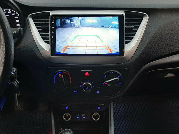 2018 Hyundai Solaris II, синий - вид 14