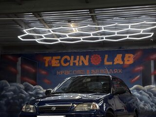 2003 Suzuki Swift II Рестайлинг, синий, 190000 рублей, вид 2
