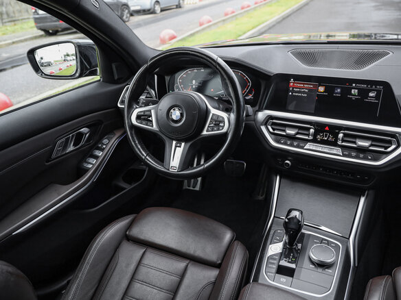 2021 BMW 3 серии 320i xDrive VII (G2x), чёрный, 3899000 рублей - вид 11
