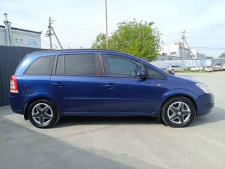 2008 Opel Zafira B Рестайлинг, синий, 449000 рублей, вид 4