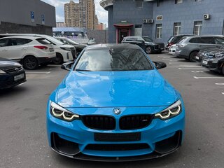 2019 BMW M4 Competition Package F82/F83 Рестайлинг, голубой, 6300000 рублей, вид 2