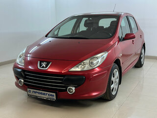 2007 Peugeot 307 I Рестайлинг, красный, 290000 рублей, вид 1