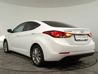 2015 Hyundai Elantra V (MD) Рестайлинг, белый, 1140000 рублей, вид 5
